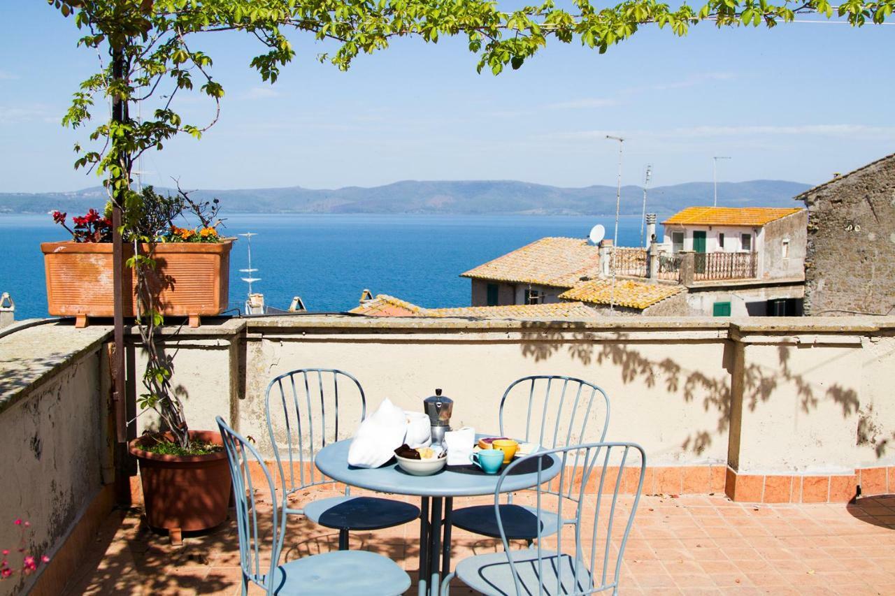 La Dimora Di Checchino Acomodação com café da manhã Anguillara Sabazia Exterior foto